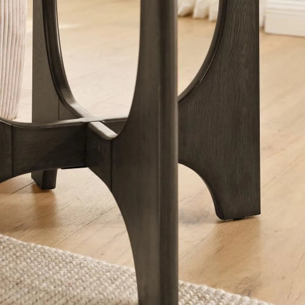 25" Round Wooden End Table G299
