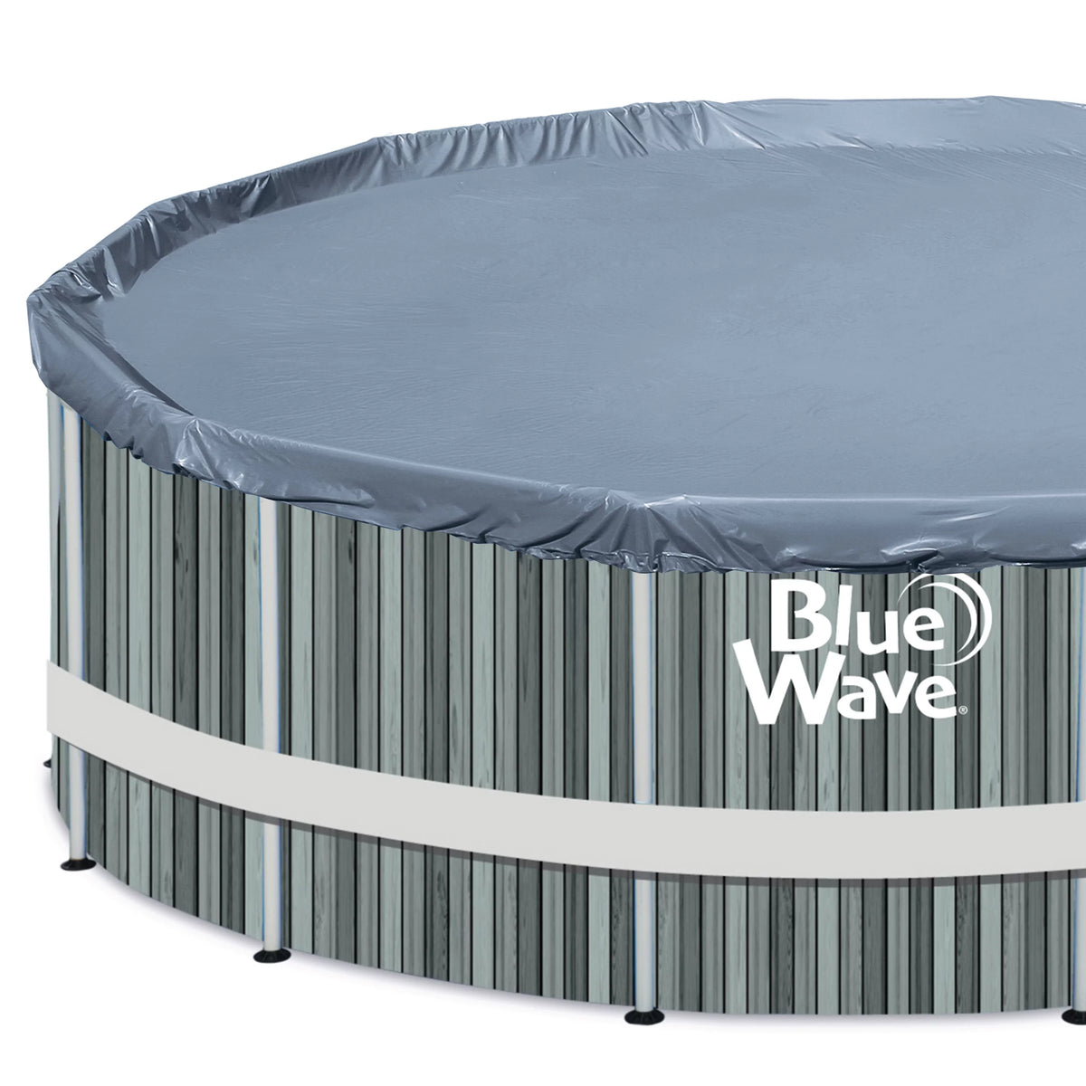 15-ft Round 48-in Deep Above Ground Swimming Pool with Cover I15114