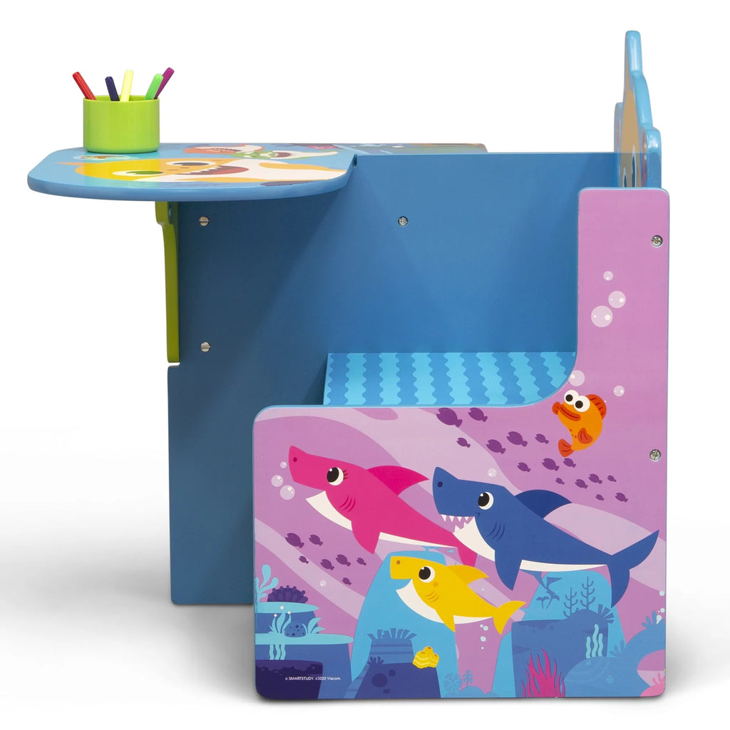 Chair Desk with Storage Bin A81446