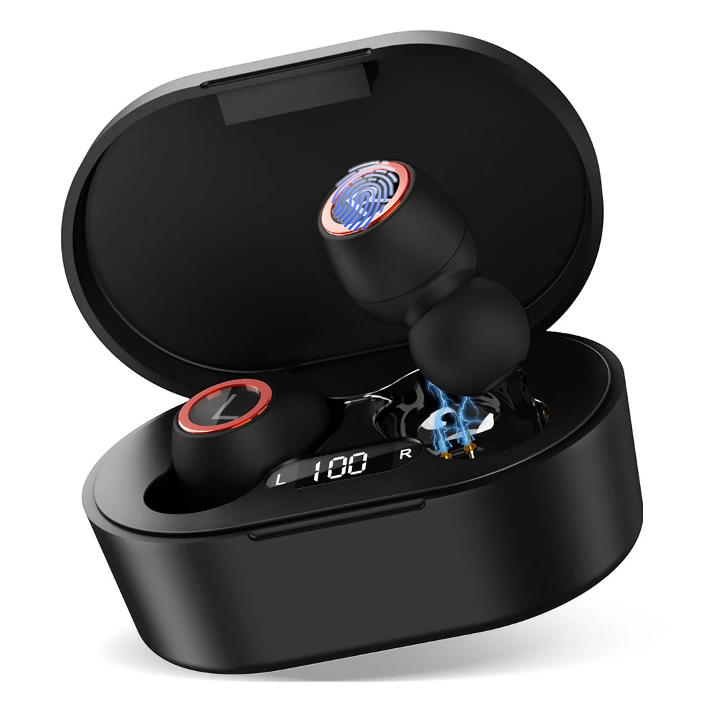Wireless Earbuds Bluetooth 5.0 Charging Case Earphones E55346