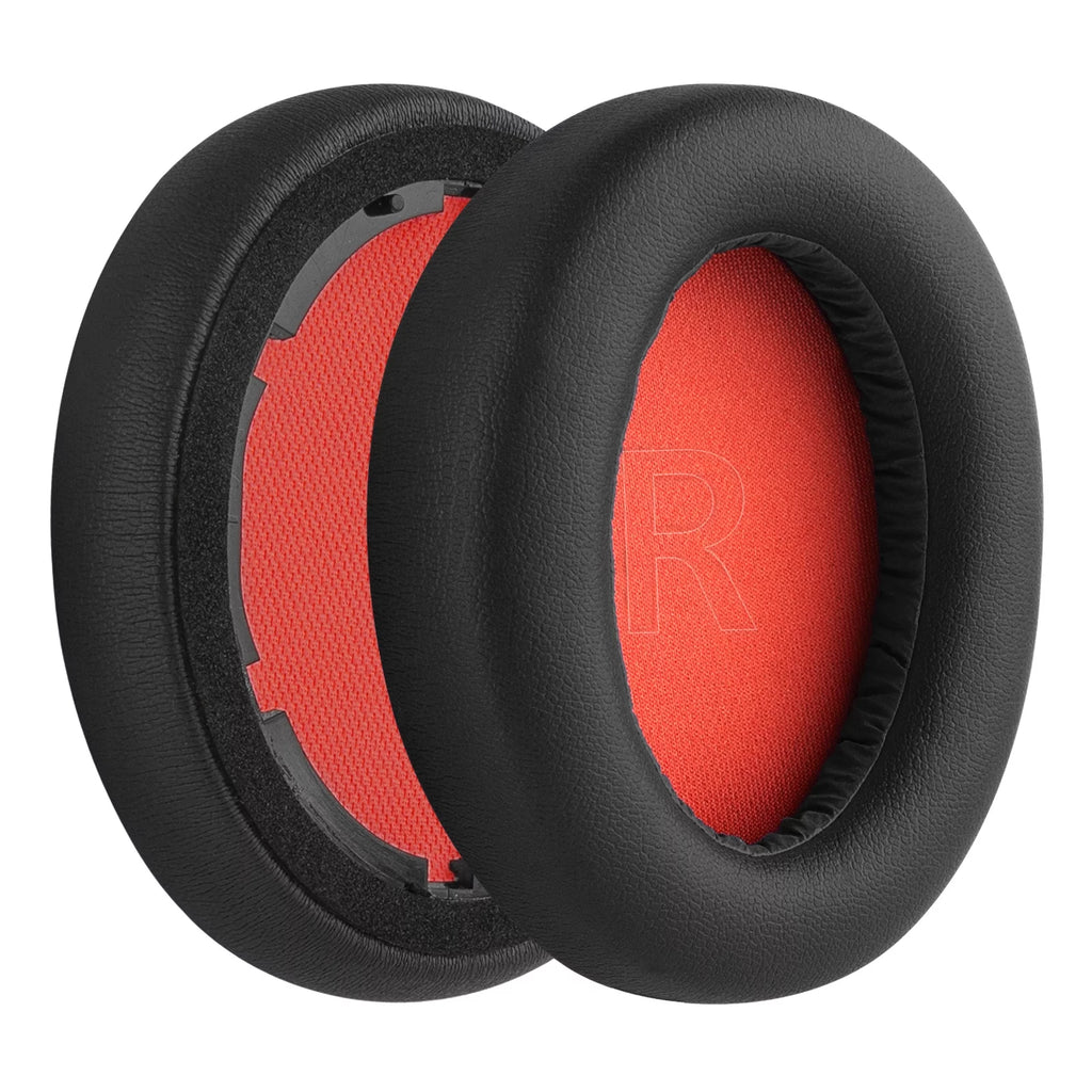 Replacement Ear Pads for Headphones (Black / Red) Q781598