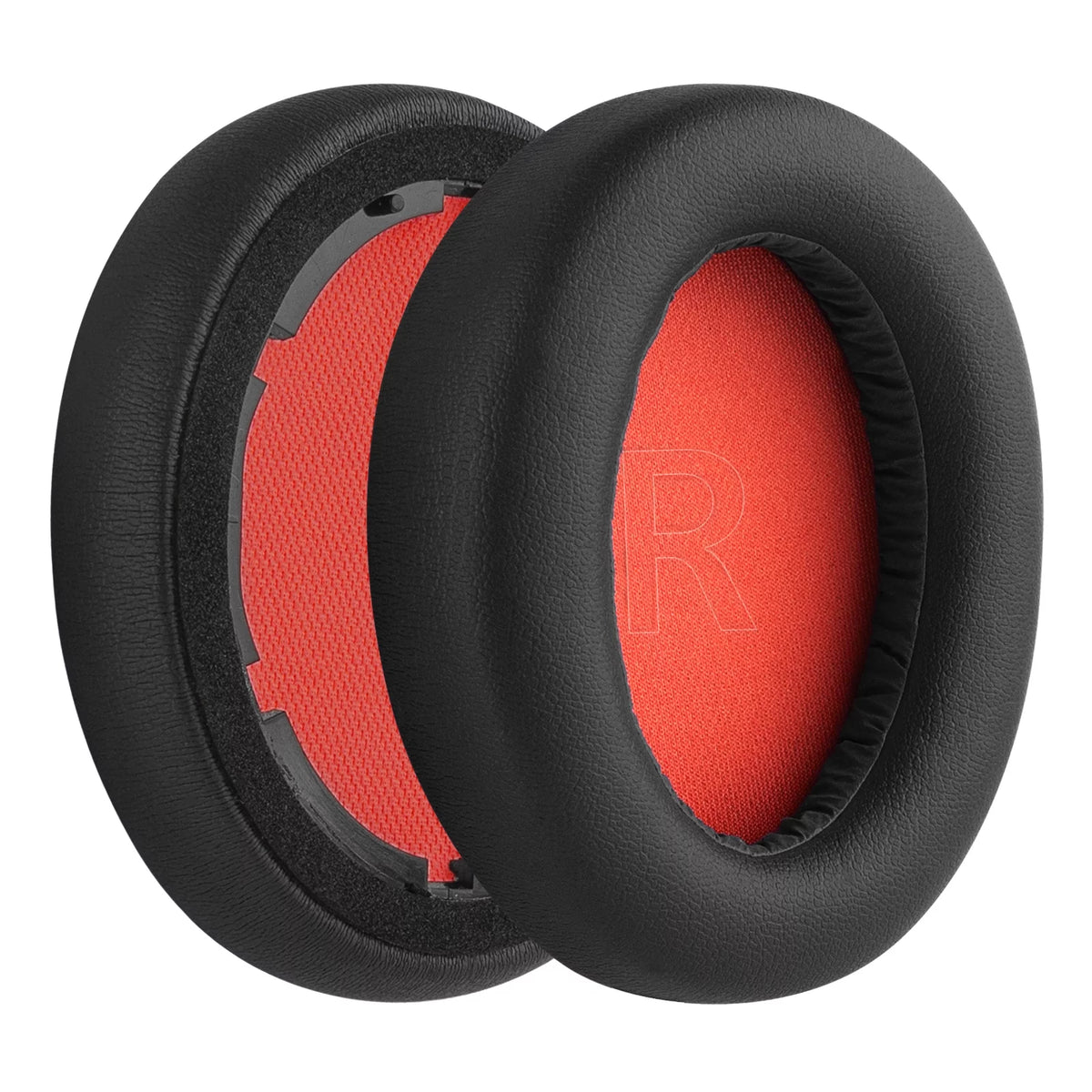 Replacement Ear Pads for Headphones (Black / Red) Q781598
