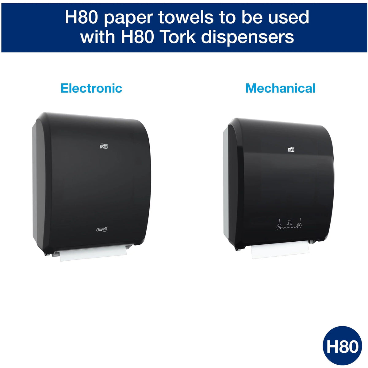 White Hand Towel Roll 6 Rolls X340132