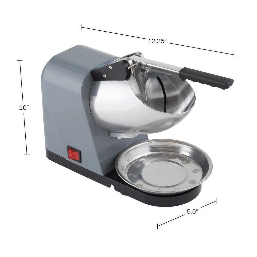 Snow Cone Machine Ice Shaver 170W Gray J183892