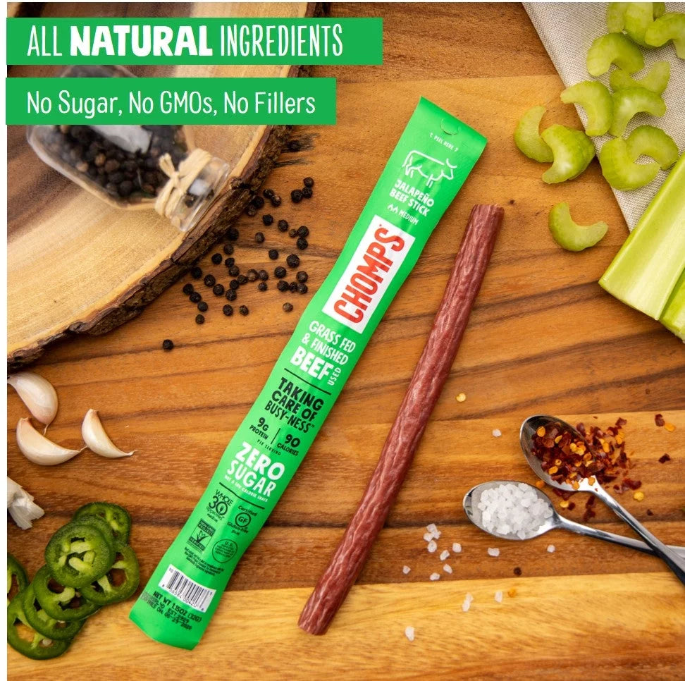 Jalapeno Beef Jerky Sticks 10ct 1.15oz F743388