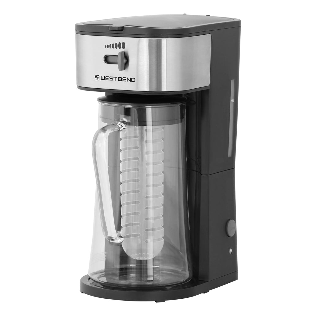Iced Coffee and Iced Tea Maker with Infusion Tube, 2.75 Qt. Black B69560