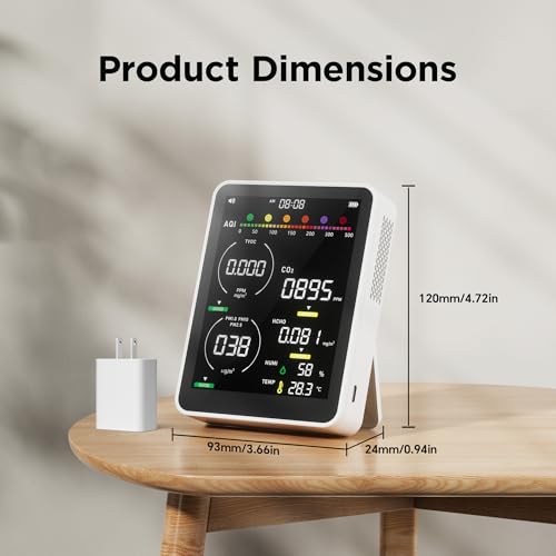 16-in-1 Portable Air Quality Monitor Indoor R89304