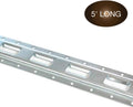 8 Pack 5' Galvanized Steel E Track Tie-Down Rail P892361