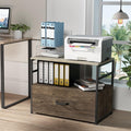 Wood Lateral File Cabinet with 1 Drawer V85866