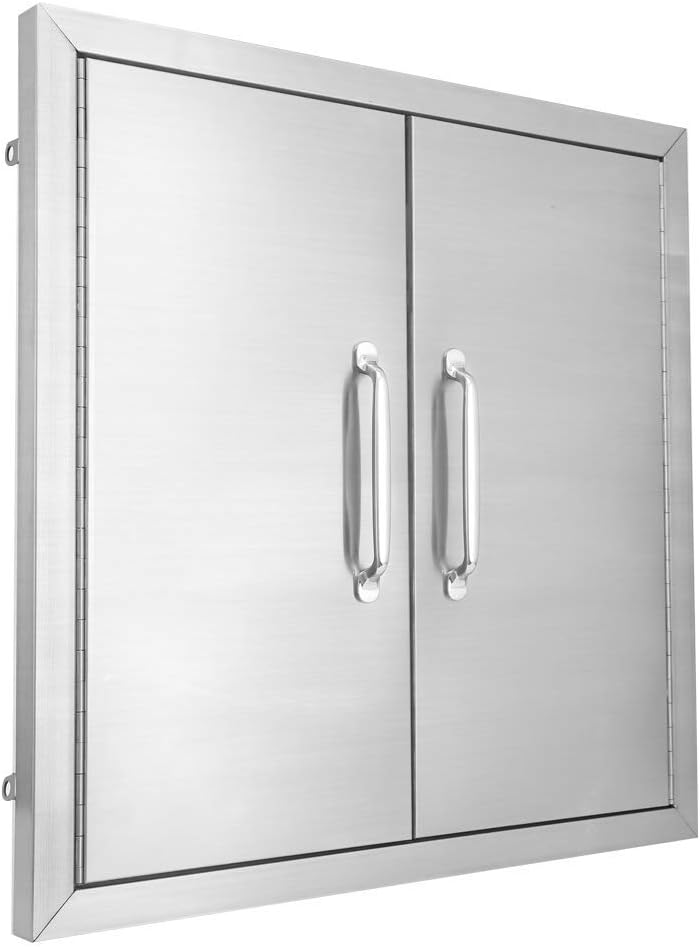 39 W X 26 H Stainless Steel Double Access Door X948