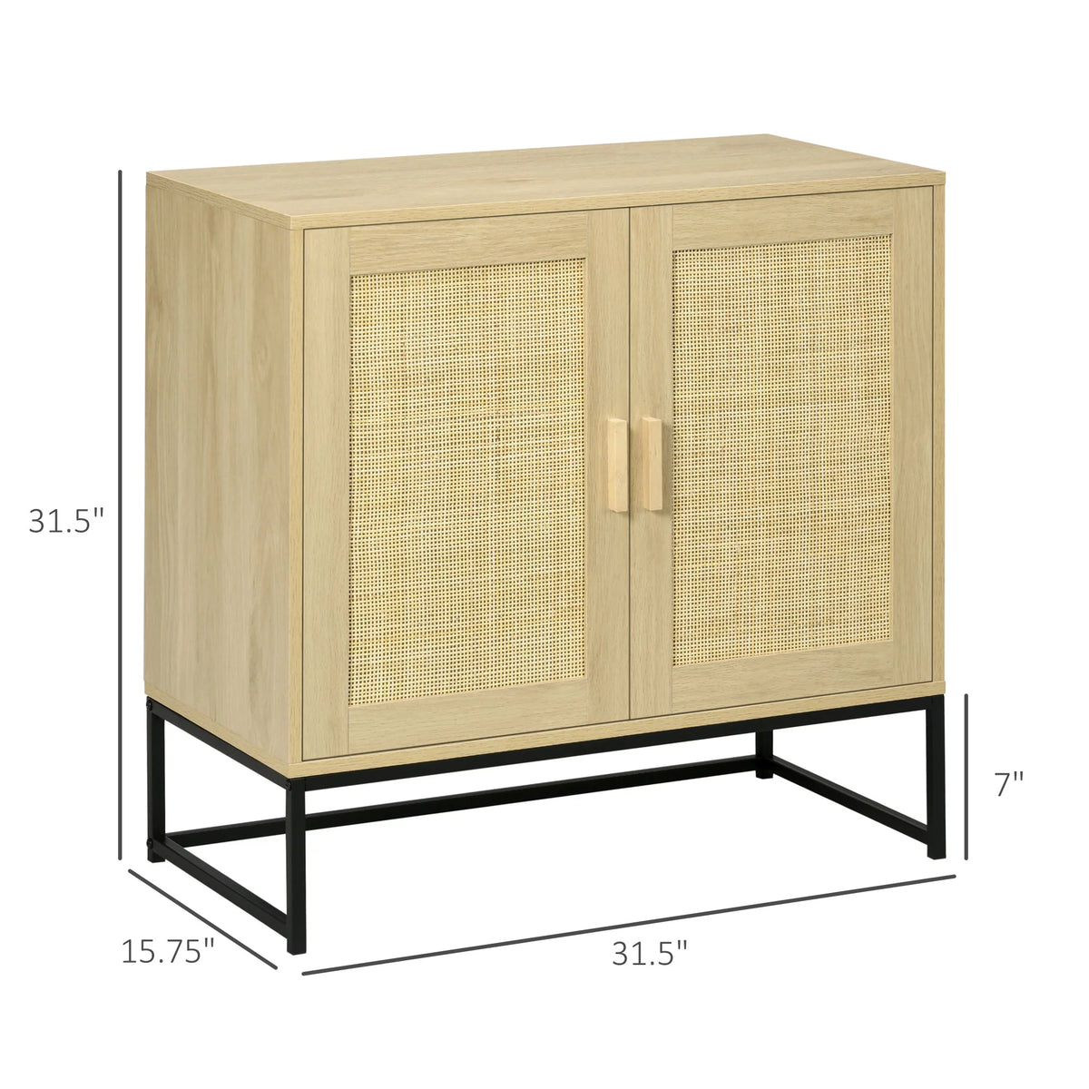 Natural Rattan Storage Sideboard N994347
