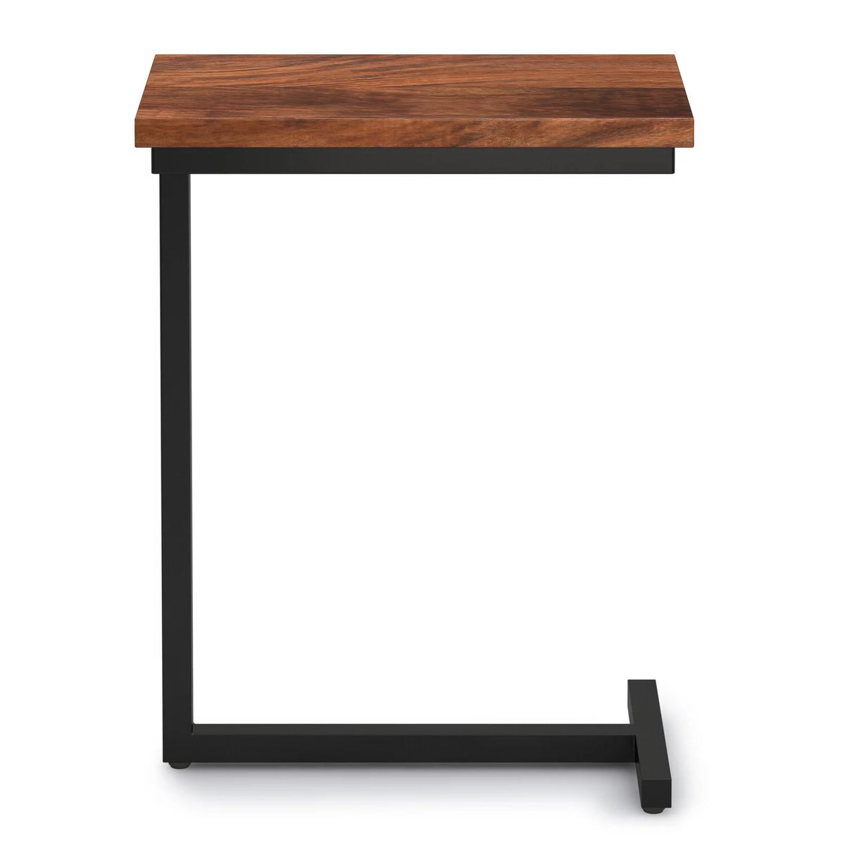 Dark Cognac Brown C Side Table O254