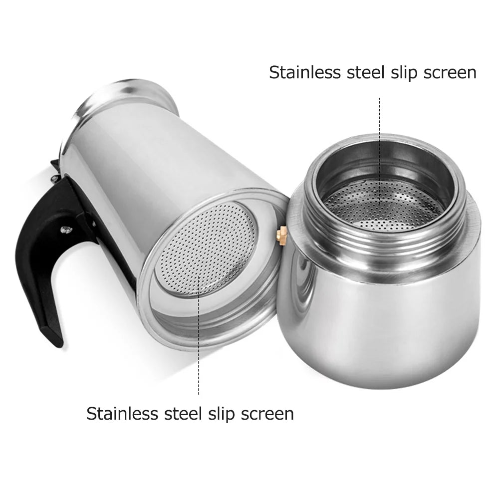 Stainless Steel Electric Coffee Maker O670076