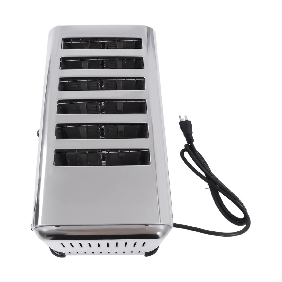 6 Slices Commercial Pop-Up Electric Stainless Steel Toaster A955099