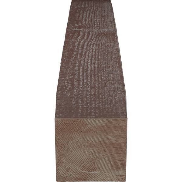 Rough Sawn Faux Wood Fireplace Mantel S92398
