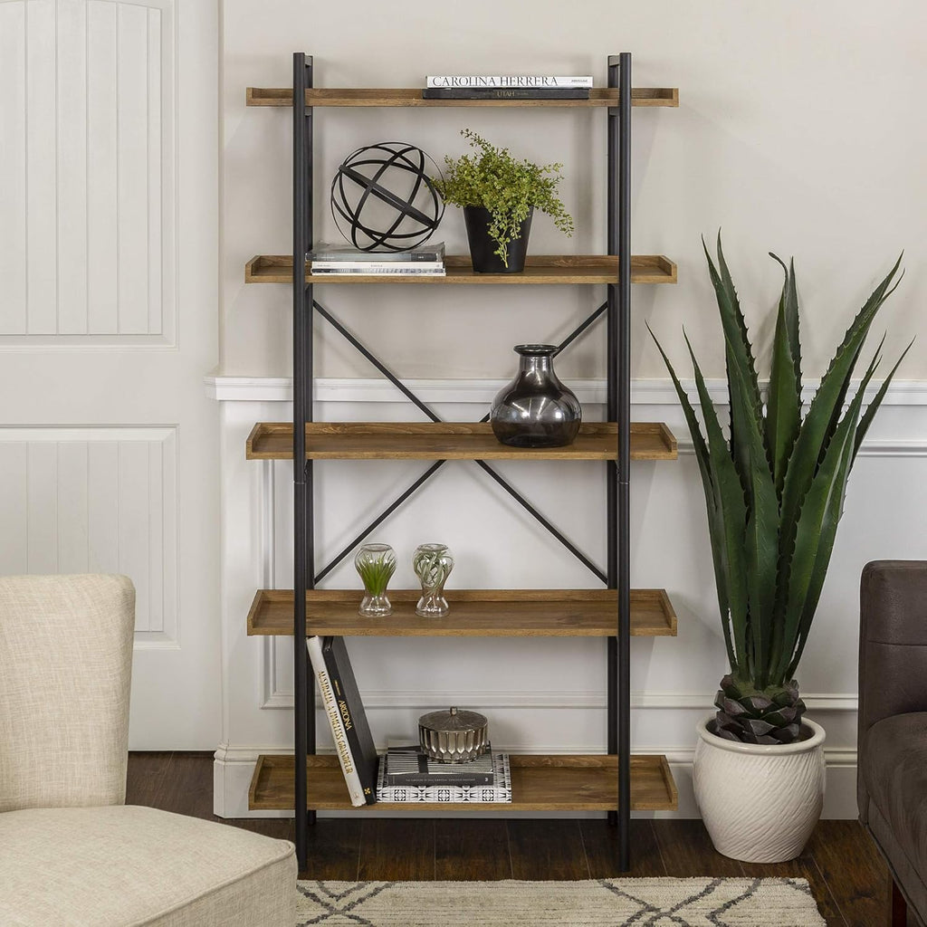 Dark Walnut Wood Storage Cabinet J29153