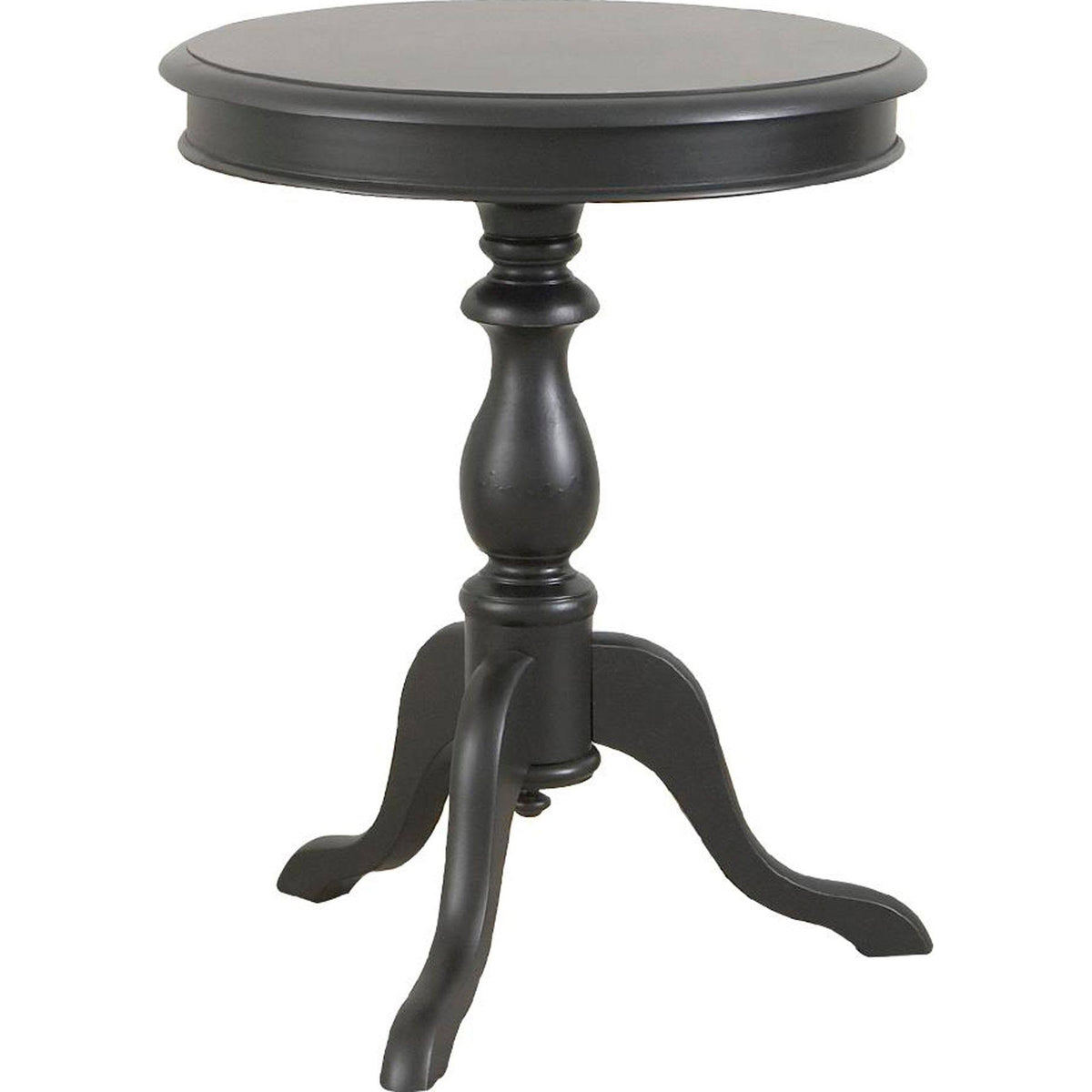 Antique Black Side Table P5287