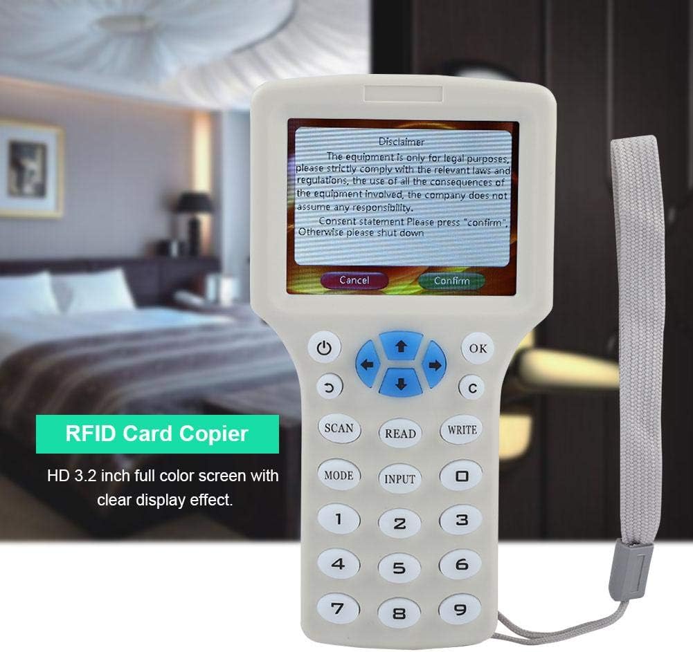 Handheld RFID Copier ID IC Reader Writer with 3.2 Inch Screen H9098