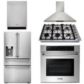 30 Wall Oven, 36 Cooktop, Range Hood, Refrigerator with Water and Ice Dispenser, Dishwasher A211