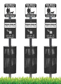 Dog Waste Station with 400 Bags and 25 Can Liners P64205