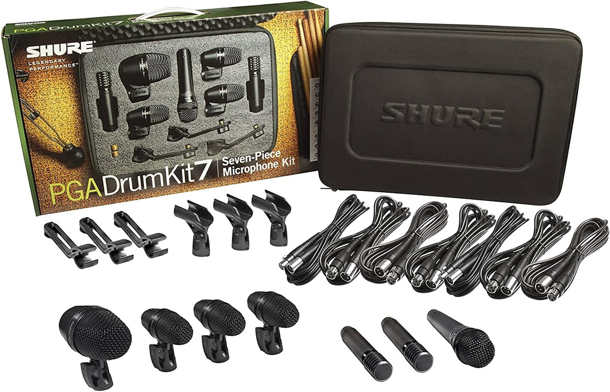7-Piece Drum Mic Kit with Case Q33819