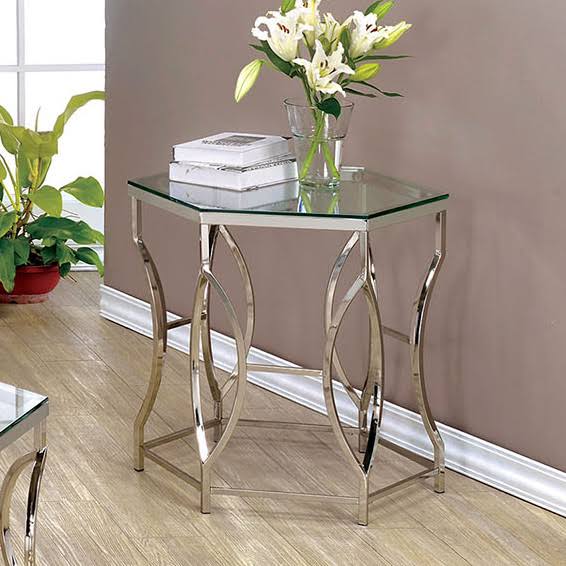 Chrome End Table B638