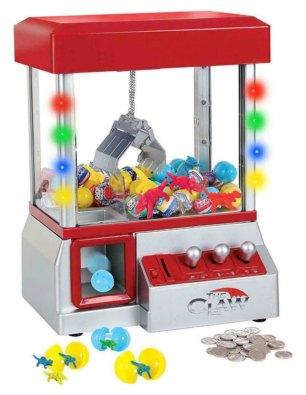 Claw Machine Arcade Game Candy Grabber Prize Dispenser Toy I21450