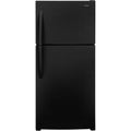 Freestanding Top Freezer Refrigerator in Black E6772