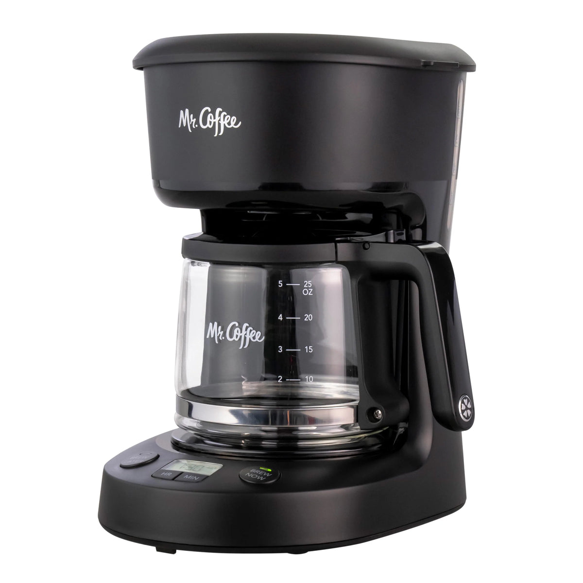5-Cup Programmable Coffee Maker, 25 oz. Mini Brew, Black B428