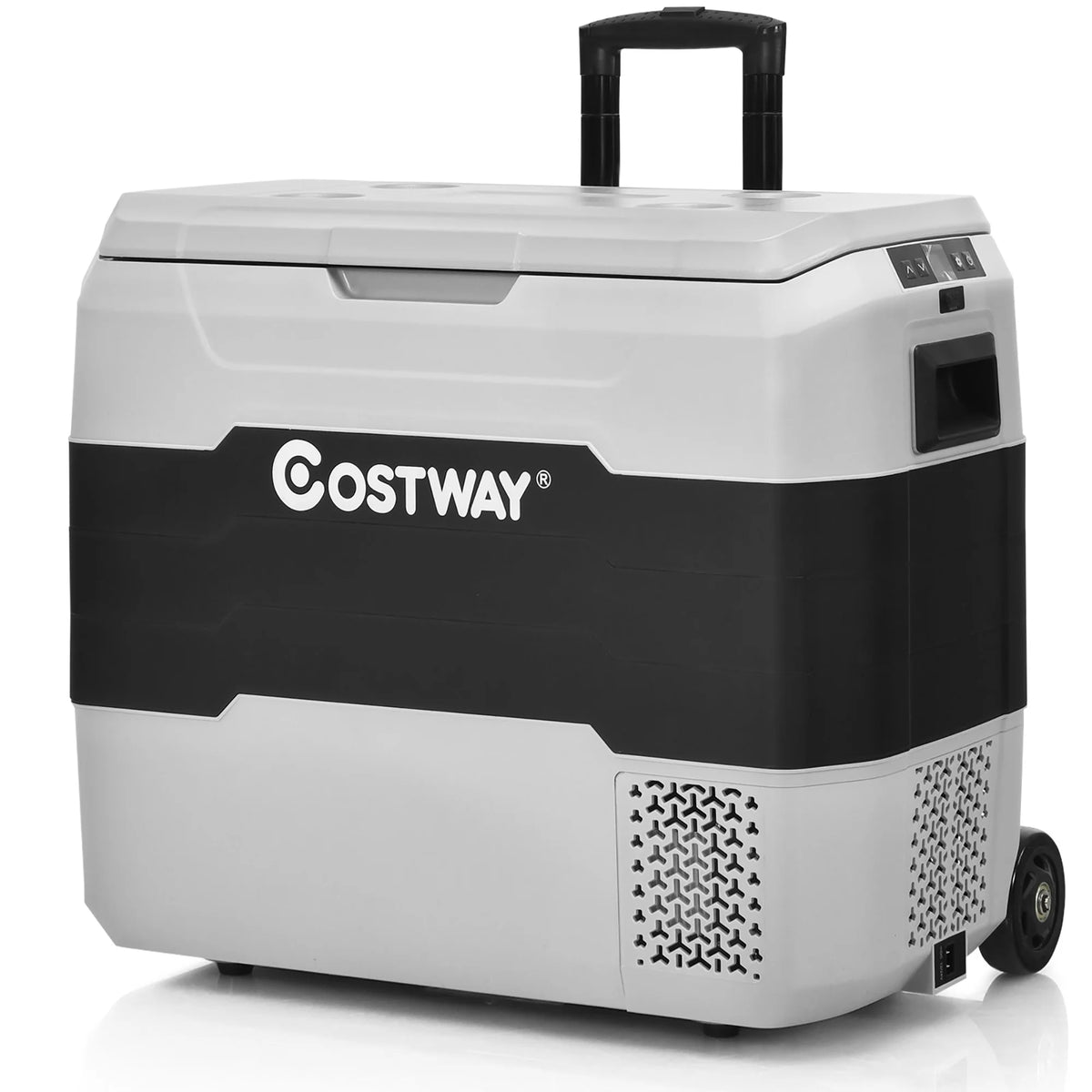 Portable Dual-Zone Car Refrigerator White F925