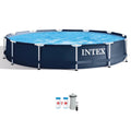 Metal Frame Above Ground Swimming Pool with Pump E9662