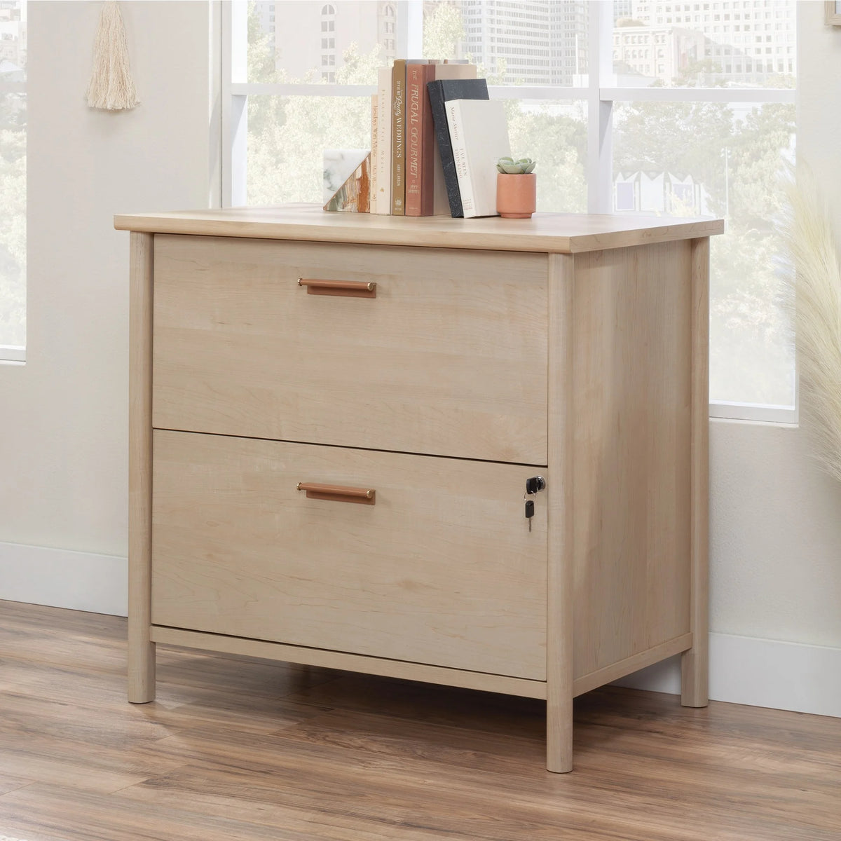 Natural Maple Finish Engineered Wood Lateral File V909174