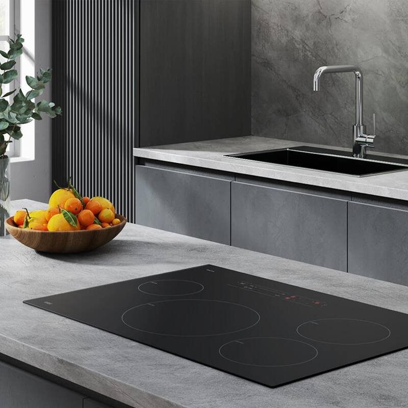 Smart Induction Modular Cooktop in Black with 4 Elements B5805