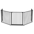Black Extra Large Hearth Gate X6189