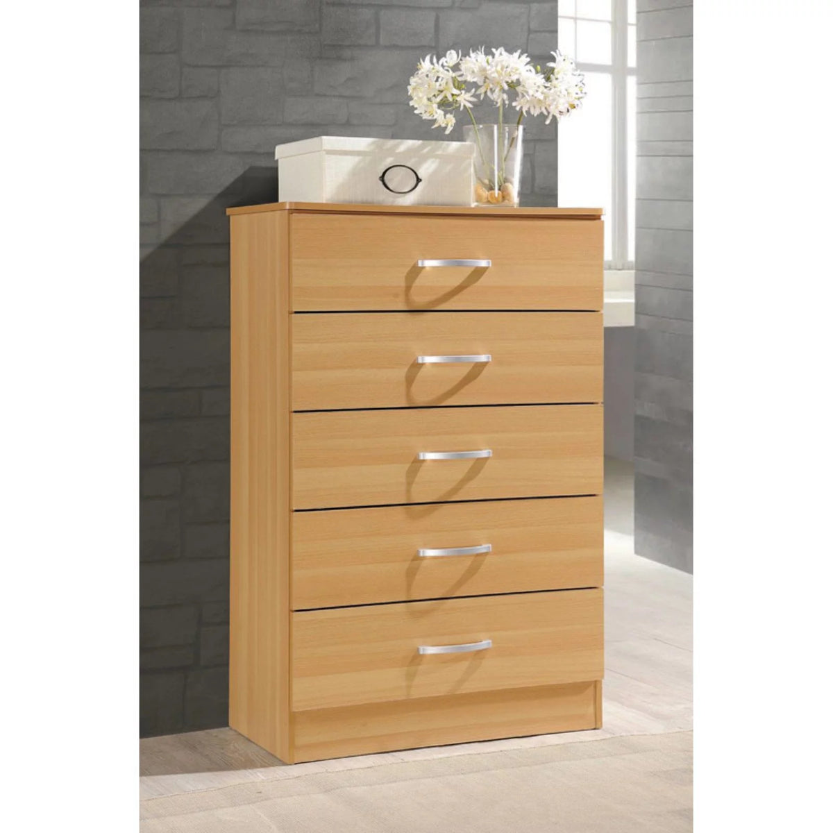 5 Drawer Cherry Chest T12552