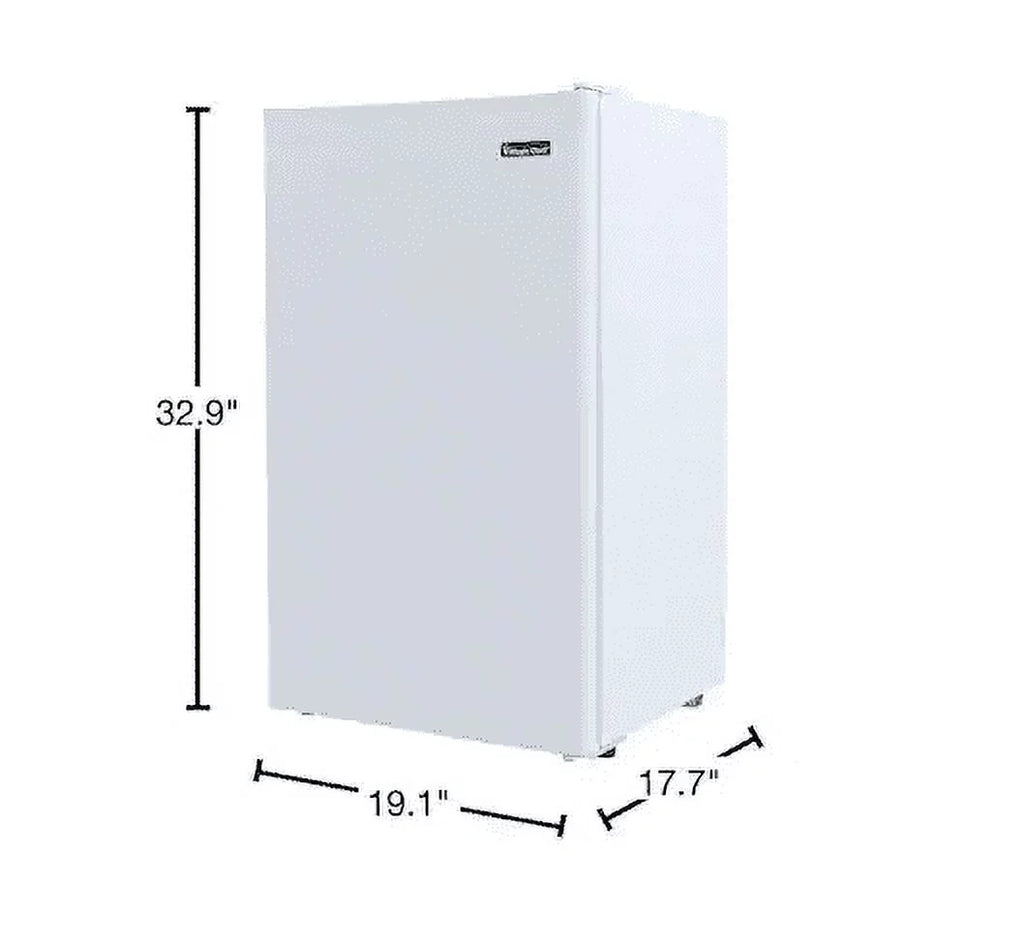 White 3.3 cu. ft. Mini Fridge N7008