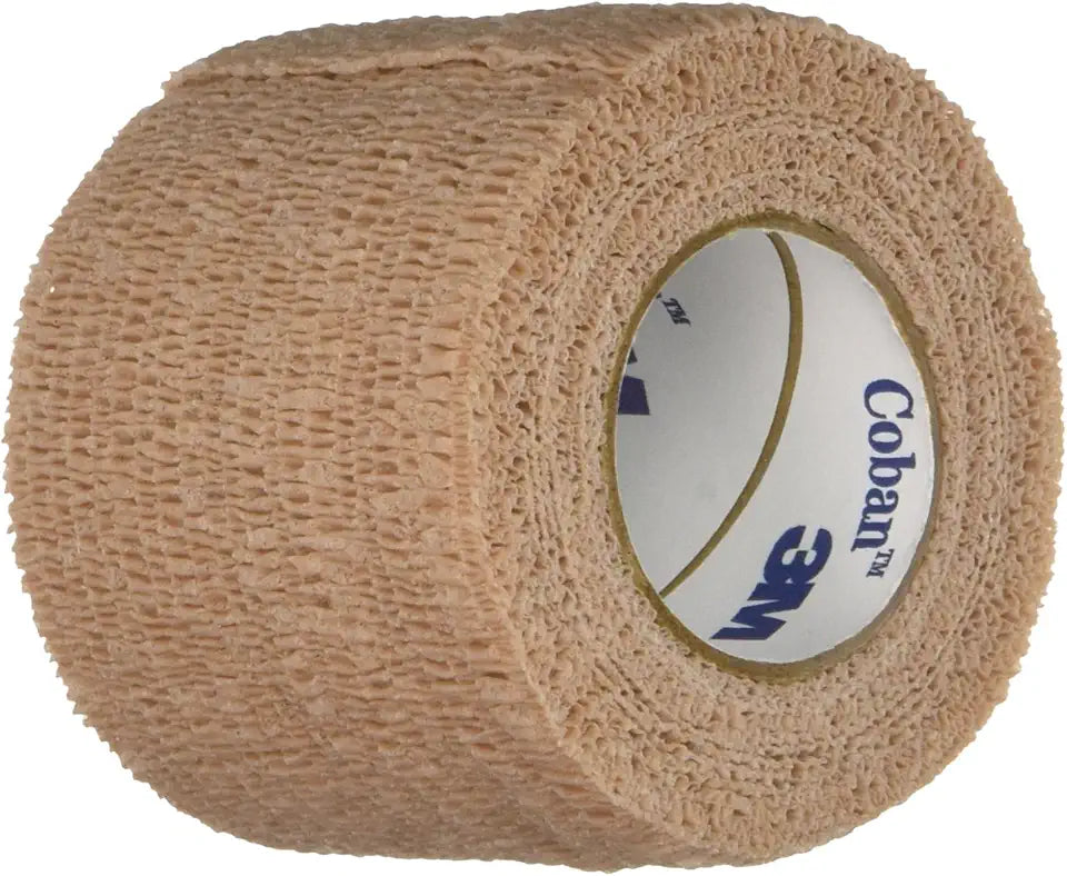 Tan Self-Adherent Elastic Roll L491