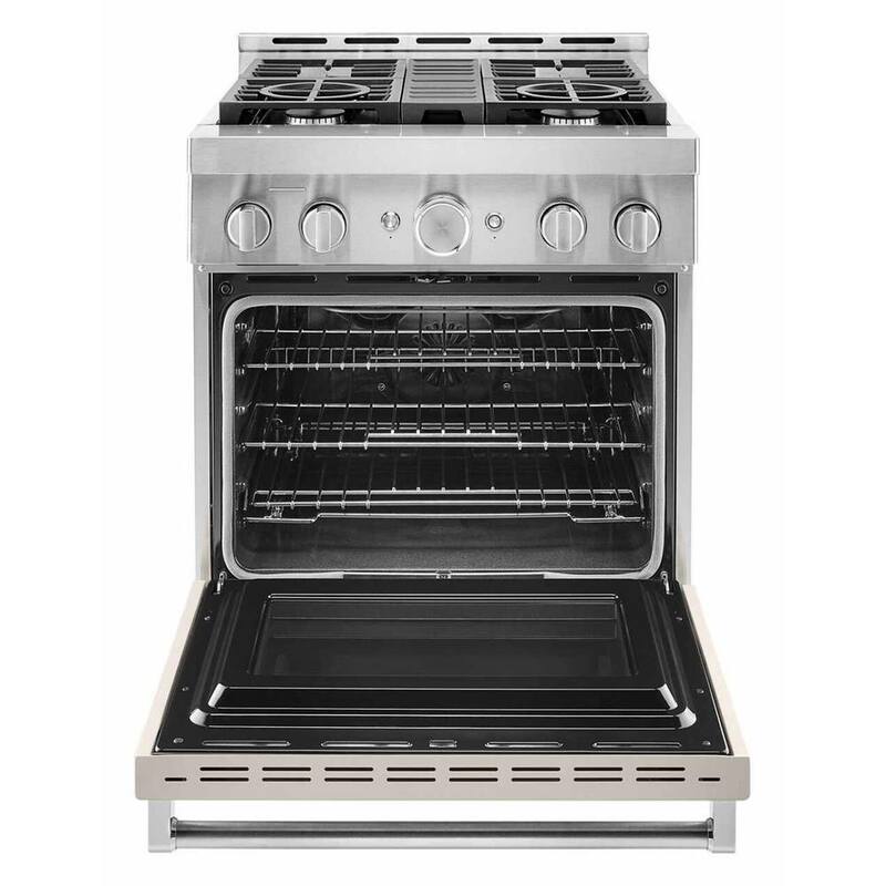 30 in. 4.1 cu. ft. Smart Gas Range with Self-Cleaning and True Convection L353