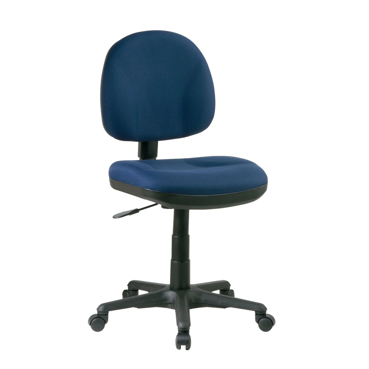 Burgundy Task Chair without Arms W763
