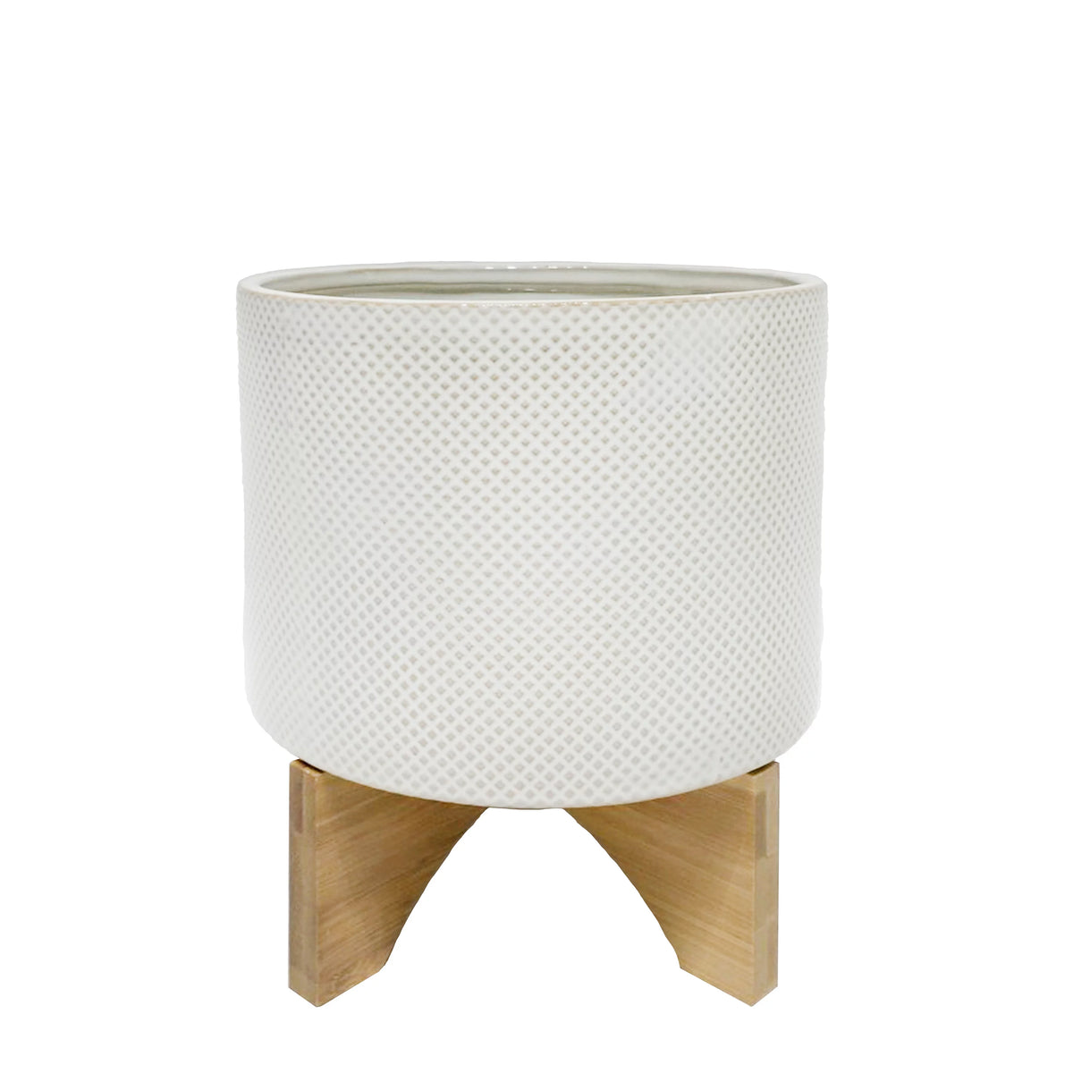 Ceramic Planter On Stand J361046