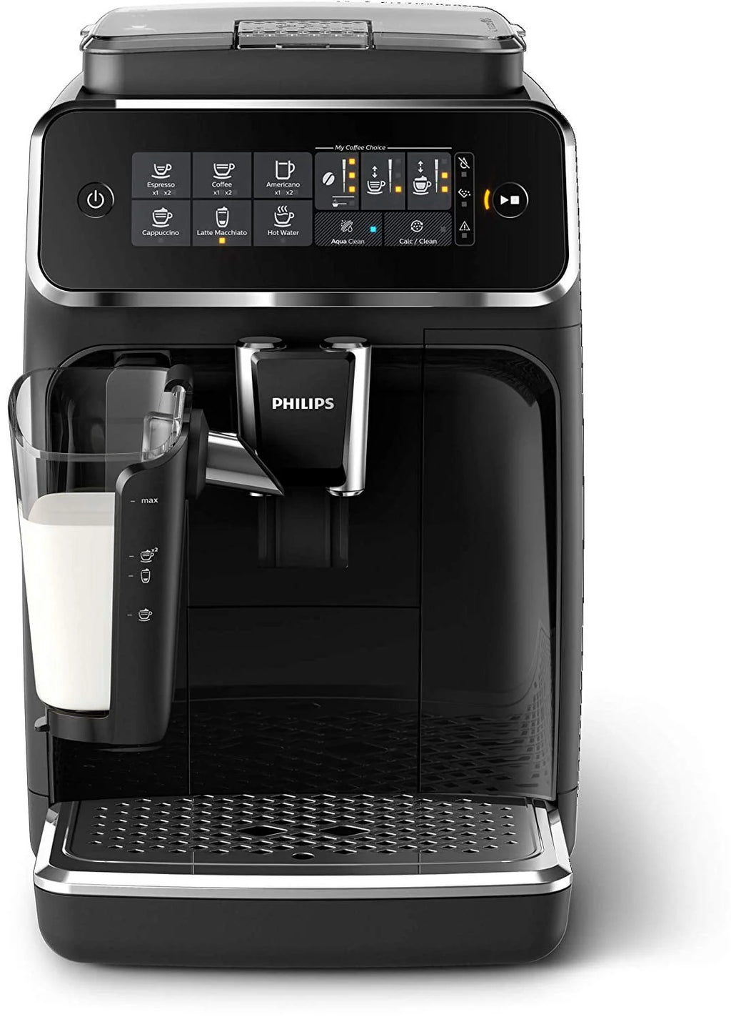 Fully Automatic Espresso Machine with LatteGo, Black J96813