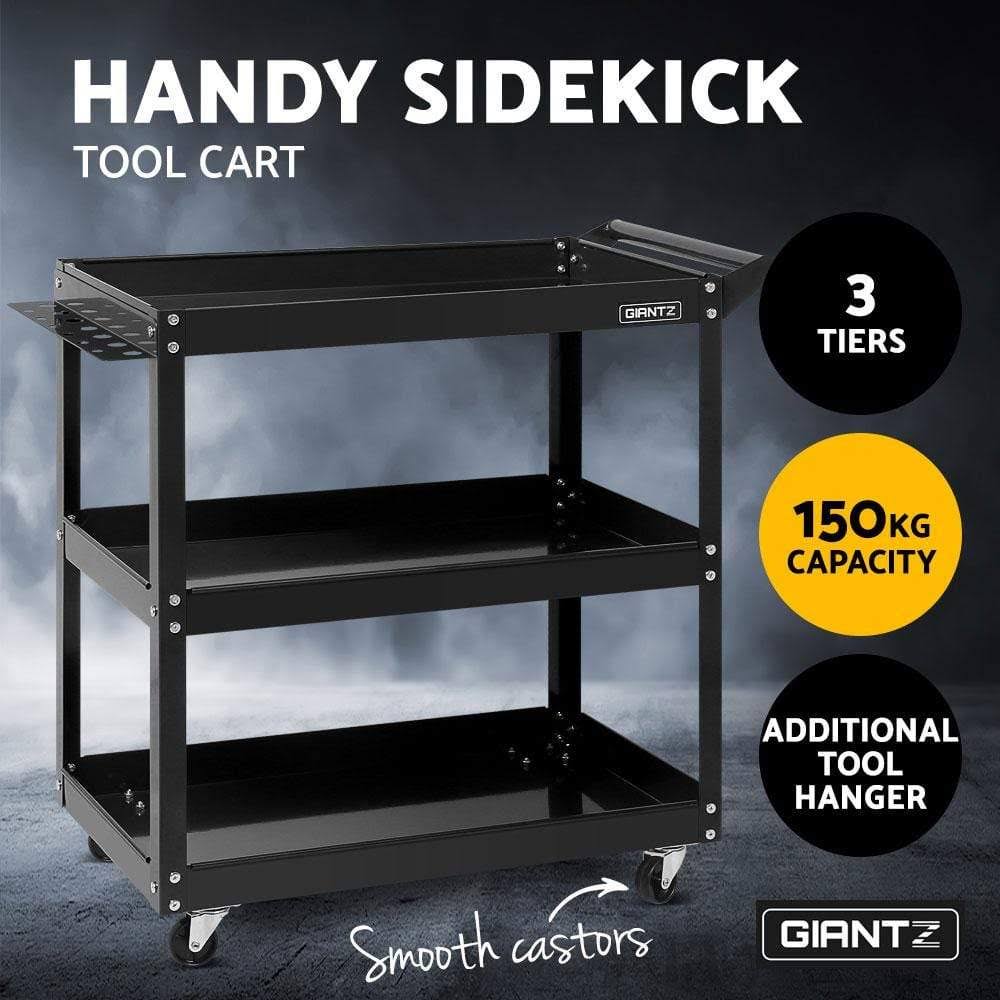 3 Tier Steel Tool Cart E241930