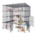 Large Indoor Cat Cage Metal Wire Playpen O40710
