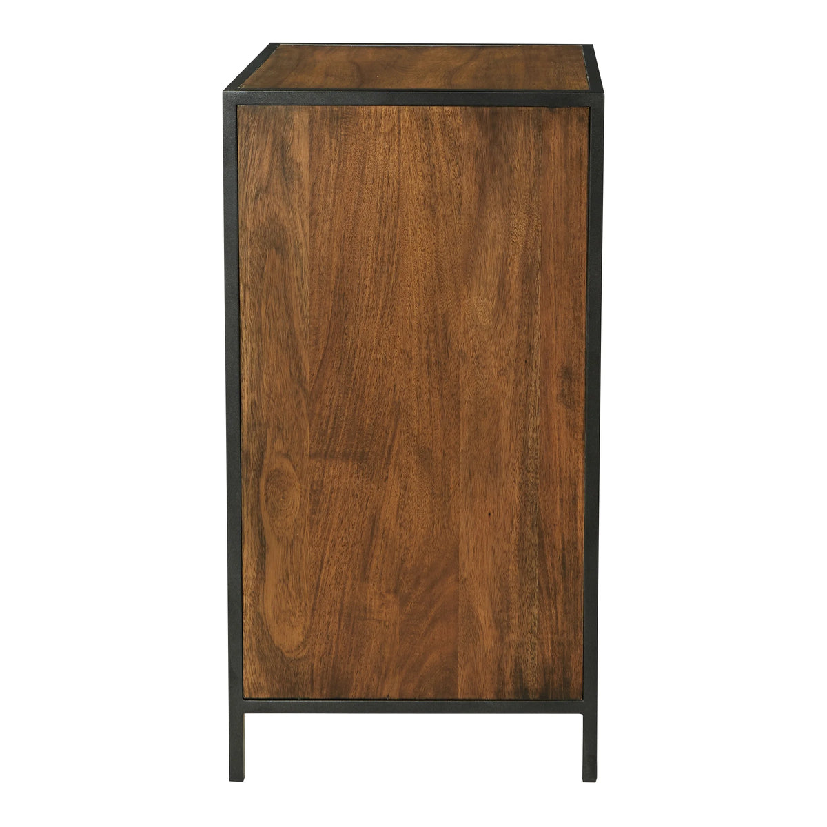 Walnut Storage Cabinet with 3 Drawers O197