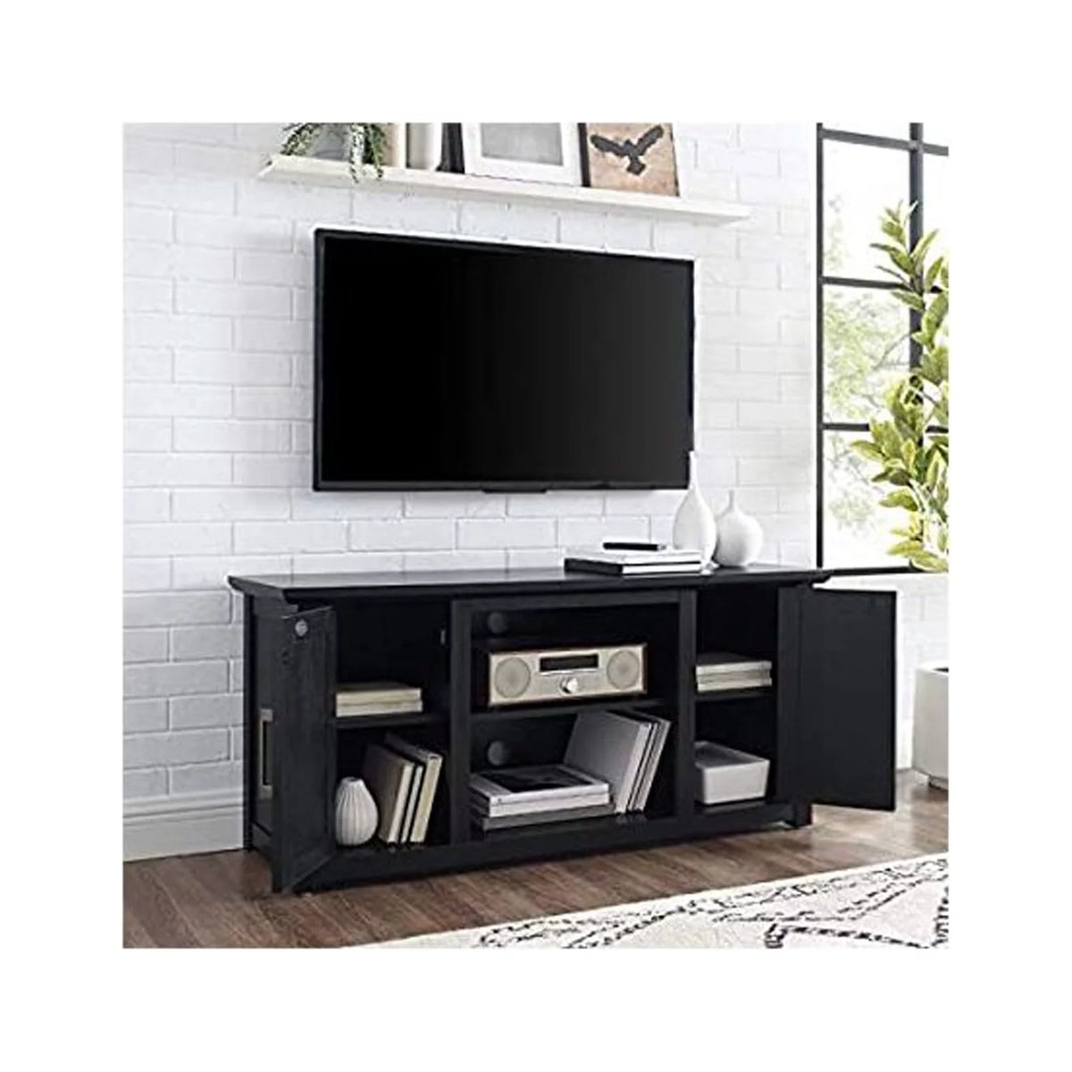 48 Rustic Low Profile TV Stand V566563