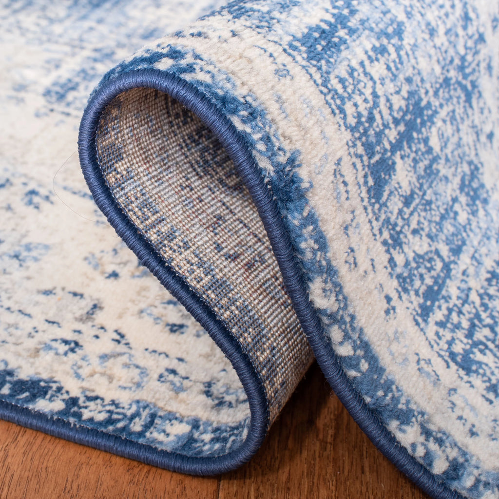 2' x 20' Floral Bordered Runner Rug S640583