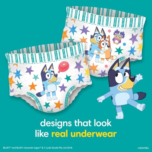 Bluey Potty Training Pants Size 3T-4T 124 Count V5850