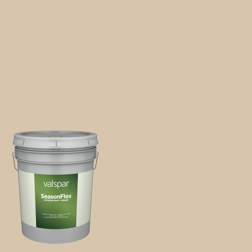 Semi-Gloss Kilim Beige Exterior Paint 5-Gallon Z685