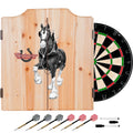 Dart Cabinet Set with Darts and Board B803414