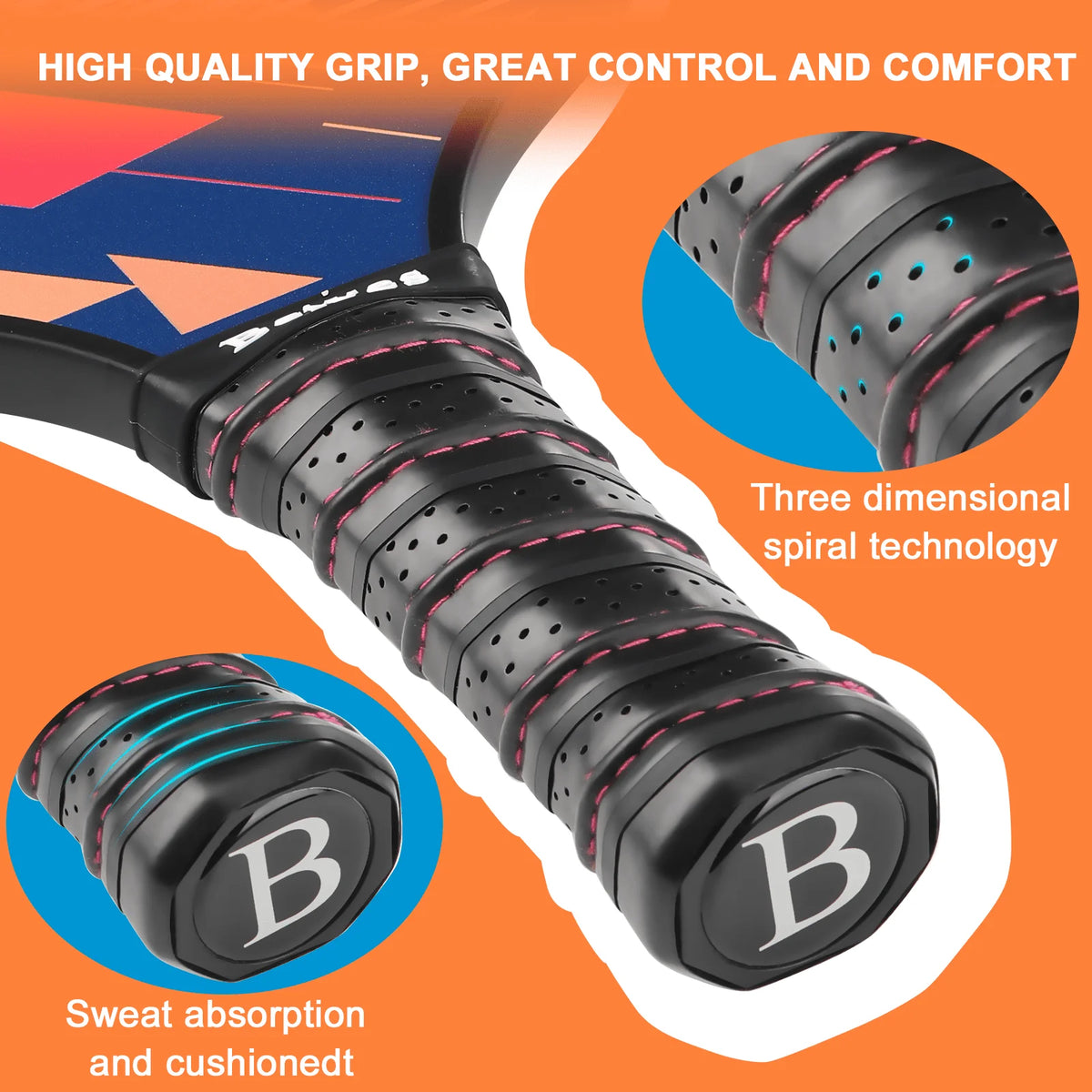 Carbon Fiber Graphite Pickleball Paddles F8805